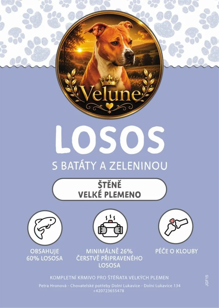 Losos s batáty a zeleninou 12kg