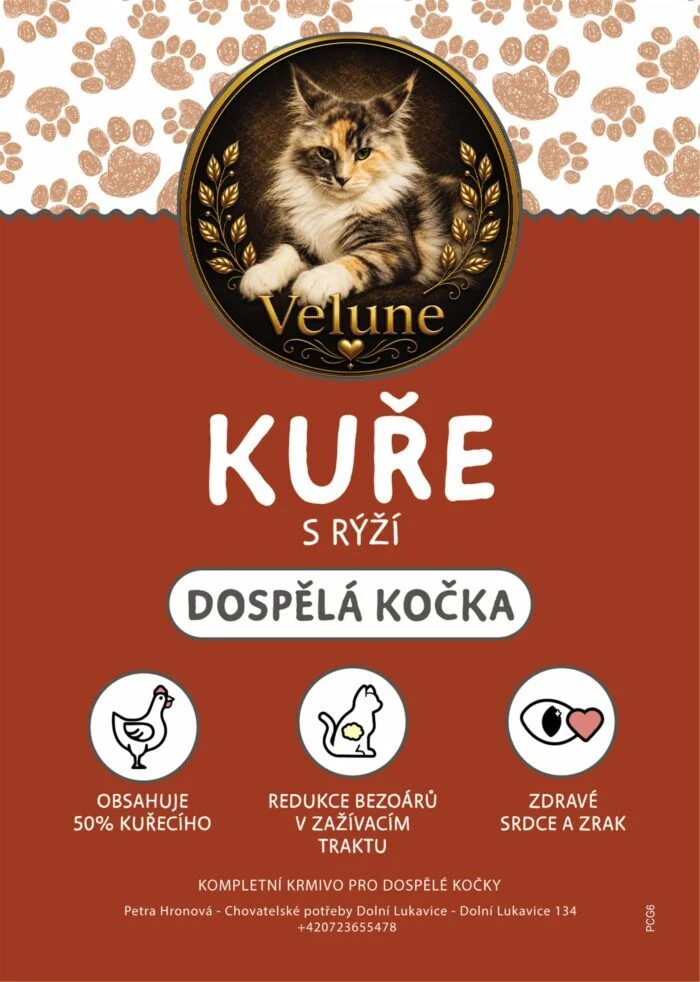 Kuře s rýží 6kg