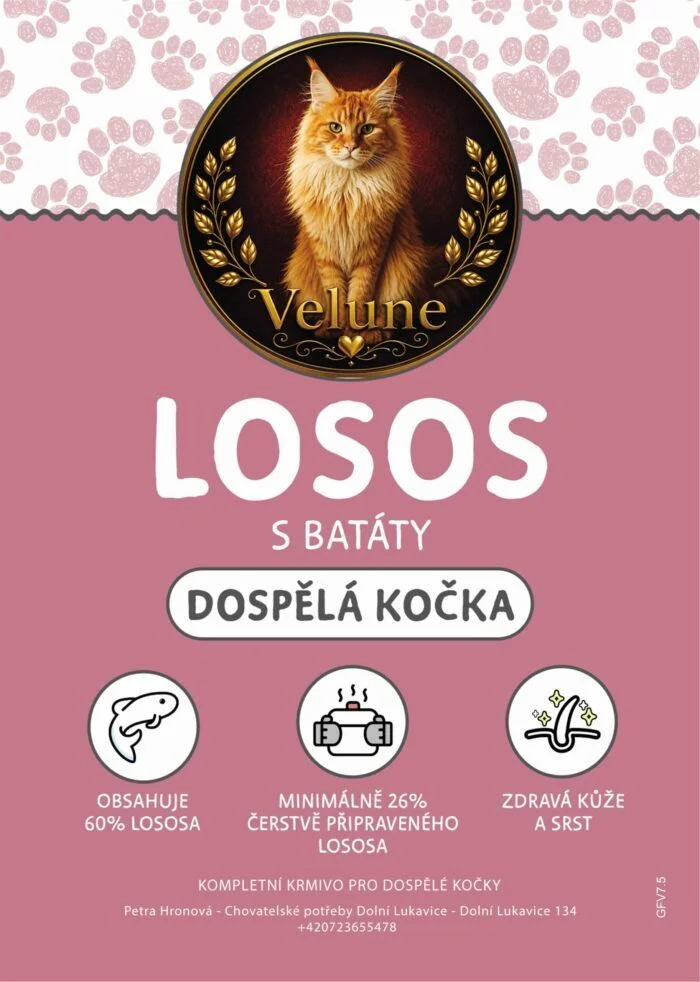 Losos s batáty 7,5kg